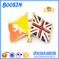 Broche / boutons de manchette / épinglette de broche de drapeau de pays fait sur commande en métal d&#39;usine